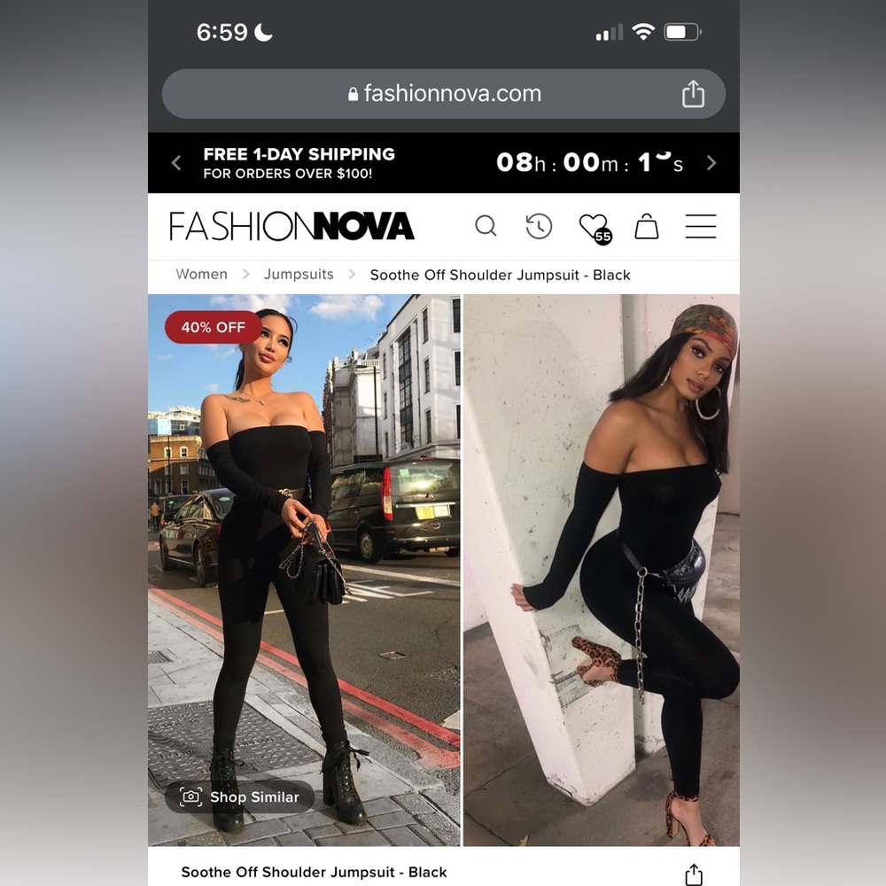 FASHION NOVA JUMPSUIT